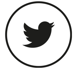 Twitter Outline Sticker