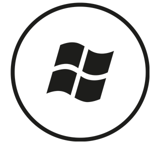 Windows Outline Sticker
