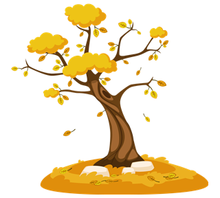 Fall Tree Sticker