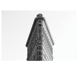 Flat Iron NYC Photo Sticker