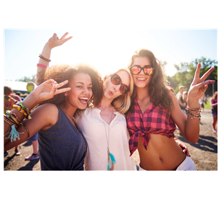 Festival Friends Sticker