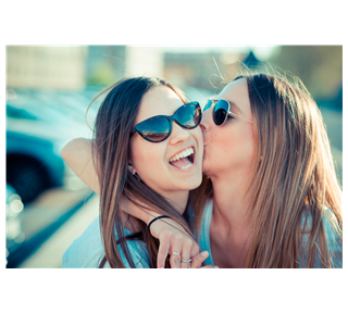Girl Friends Sticker
