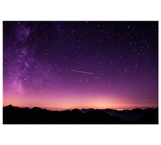 Shooting Star Photo Sticker