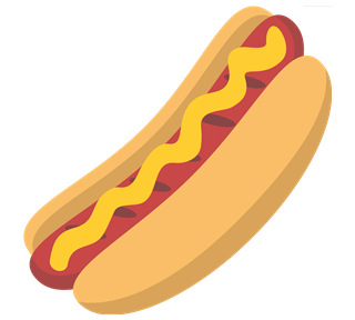 Hot Dog Sticker
