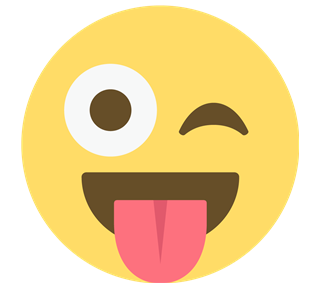 Wink Sticker
