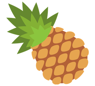 Pineapple Emoji Sticker