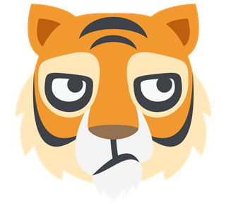 Tiger Sticker