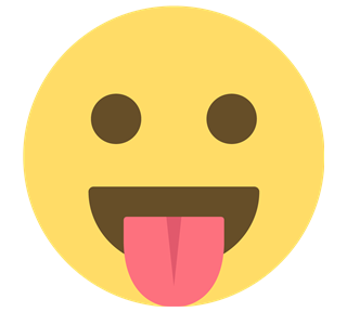 Tongue Out Sticker