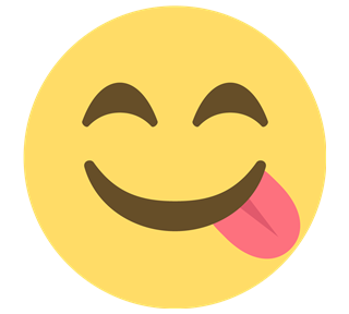 Silly Grin Sticker