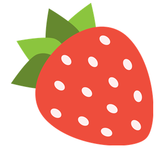 Strawberry Sticker