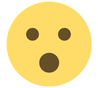 Shocked Sticker
