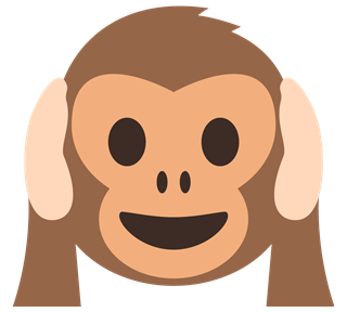 Hear No Evil Sticker