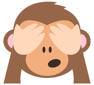 See No Evil Sticker