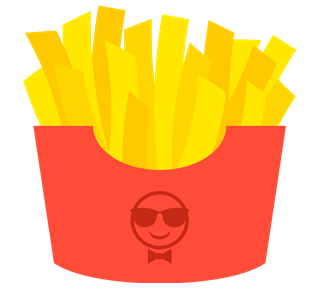 Fries Sticker