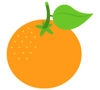 Orange Sticker