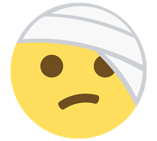 Injured Sticker