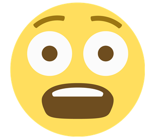Horrified Sticker