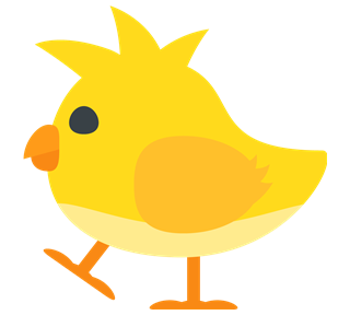 Cute little Chick Sticker
