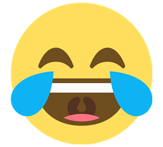 Cry Laugh Sticker