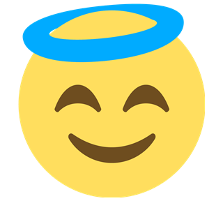 Angel Halo Emoji Sticker