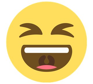 Laughing Sticker