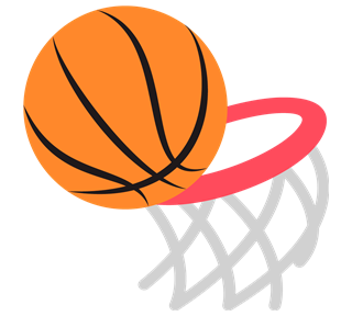 Basketball Sticker