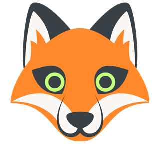 Fox Sticker