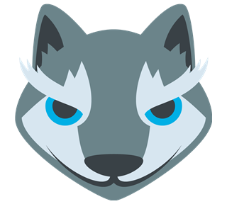 Wolf Sticker