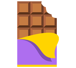 Chocolate Sticker
