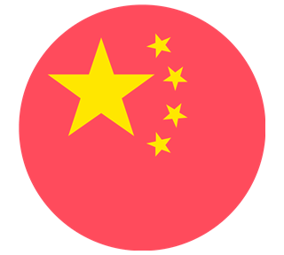 China Flag Sticker
