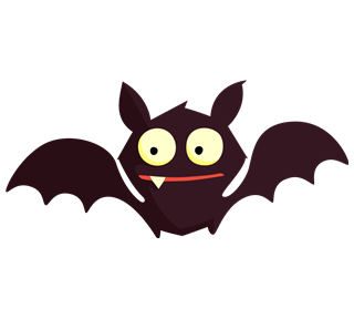 Halloween Bat Sticker