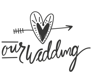 Our Wedding Sticker