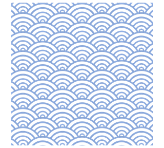 Scallop Wave Sticker