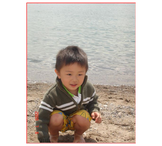 lukebeach.JPG Sticker