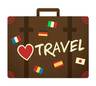 Travel Luggage Sticker