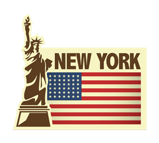 Travel Newyork Sticker