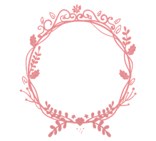 Floral Border 8 Sticker