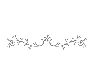 Floral half Border 2 Sticker