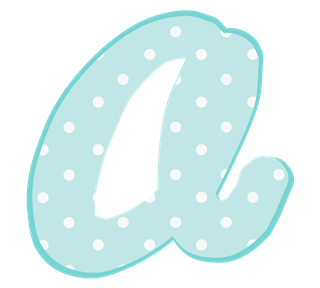 Letter A Sticker