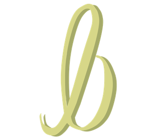 Letter B Sticker