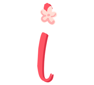 Letter I Sticker