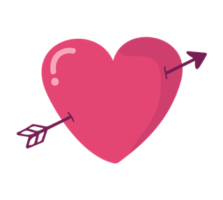 Valentines Heart Sticker