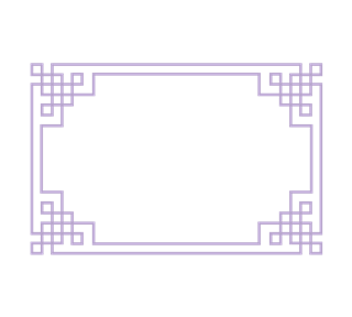 Art Deco Frame Sticker
