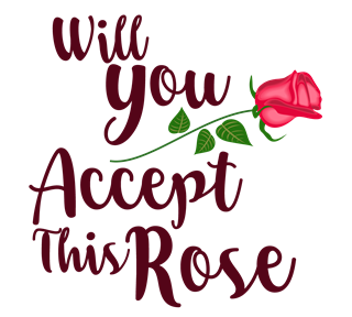 Bachelorette Love Rose Sticker