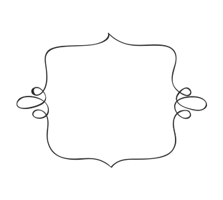 Fancy Border 2 Sticker