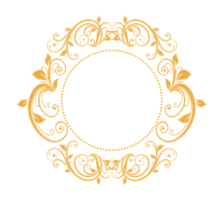 Floral Border 2 Sticker