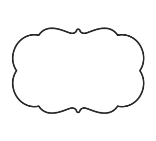Fancy Border Sticker