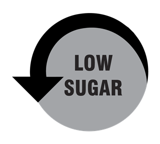 Low Sugar Sticker