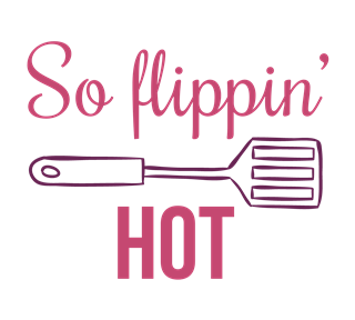 So Flippin' Hot Right Now Sticker