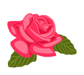 Bachelorette Flower Sticker